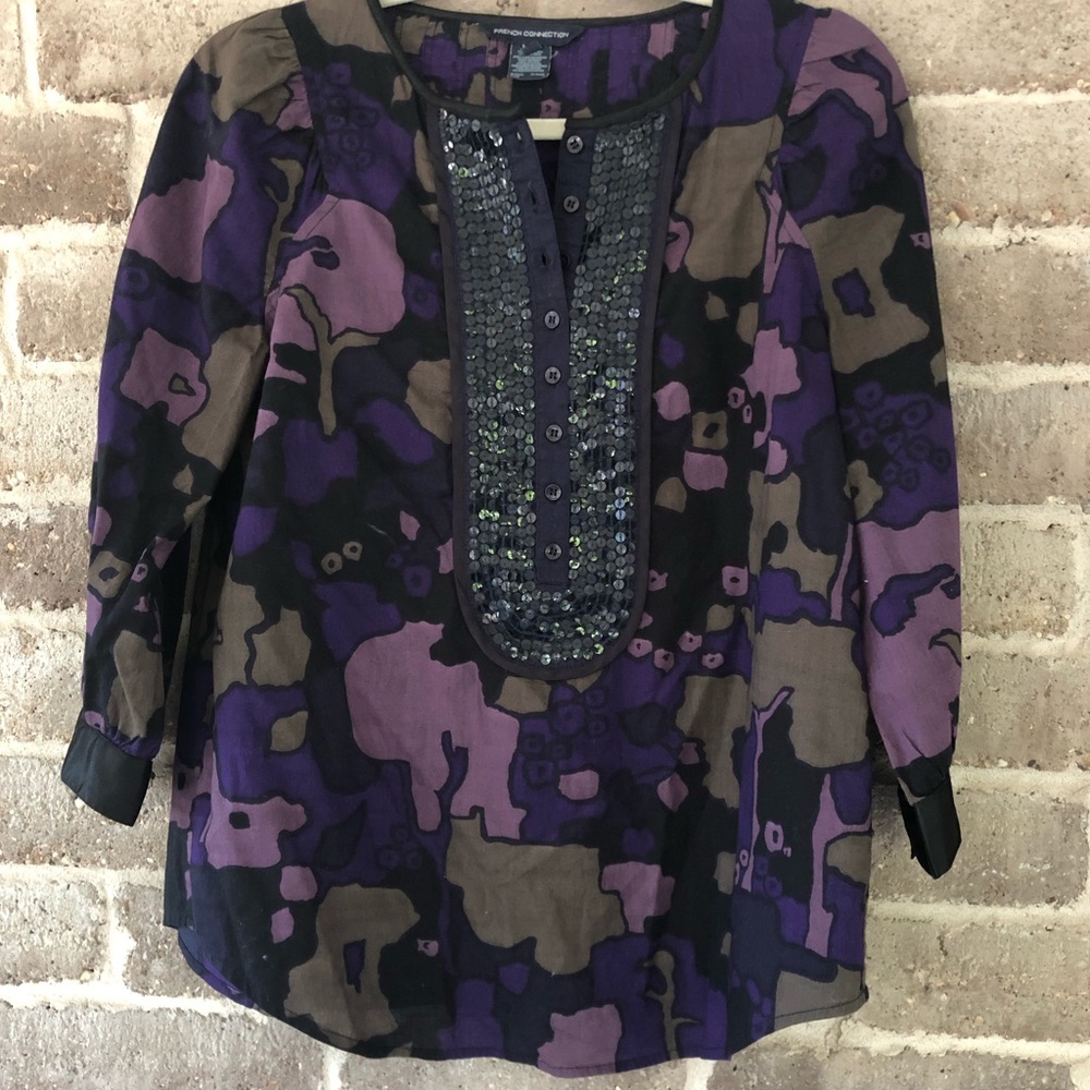 French Connection Top, Sequence At Front - image 1